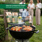 Haselglut Grillkohle aus Nusschalen