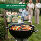 Grillkohle aus Nusschalen