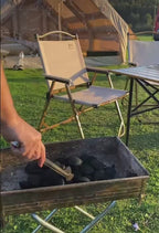 Haselglut Grillkohle aus Nusschalen